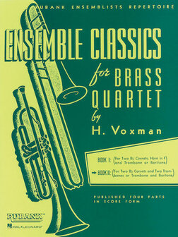 Ensemble Classics for Brass Quartet, book II