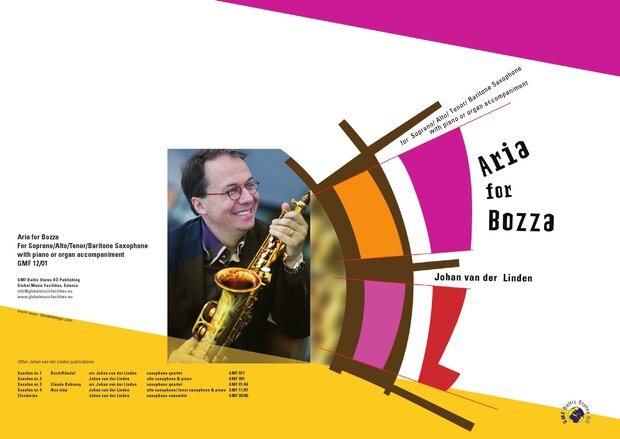 Johan van der Linden: "Aria for Bozza" voor saxofoon