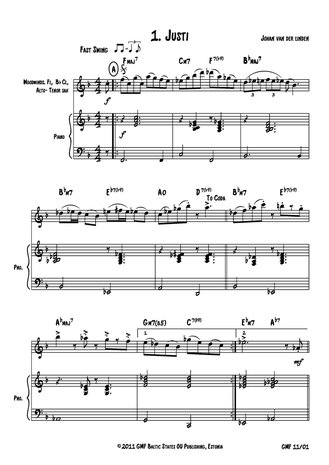 Saxofun 4 nr 1 pianopart