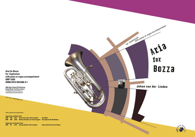 Johan van der Linden: "Aria for Bozza" voor euphonium en piano/orgel